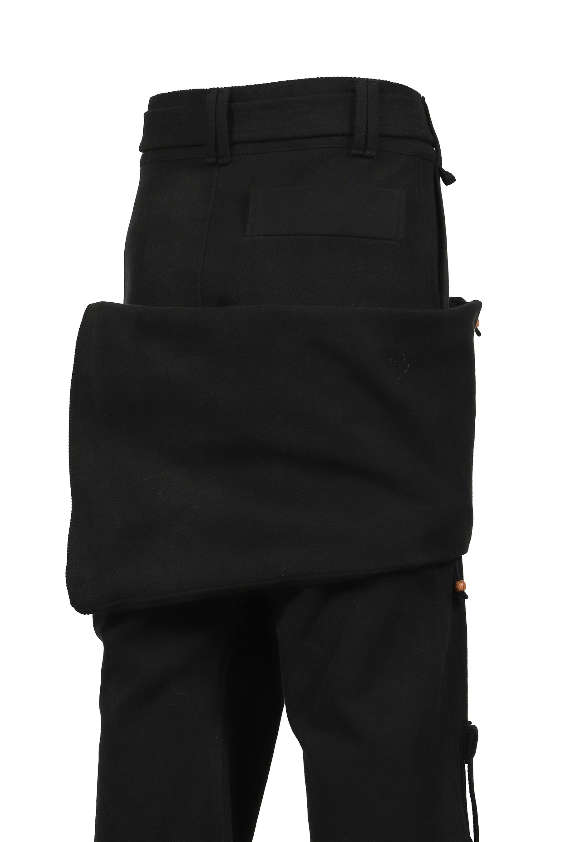 八咫烏 PANTS / BLK