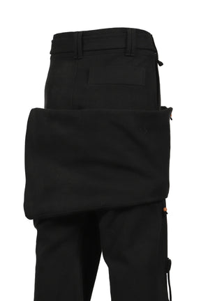 八咫烏 PANTS / BLK