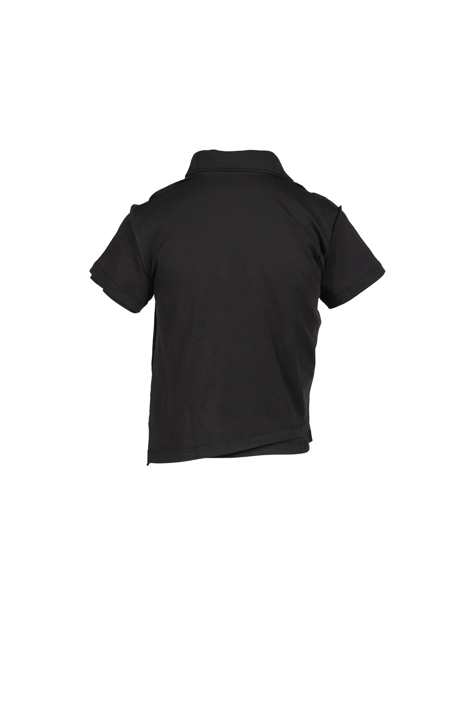 Natasha zinko ナターシャ ジンコ SS26 SHRUNKEN DOUBLE POLO / BLK