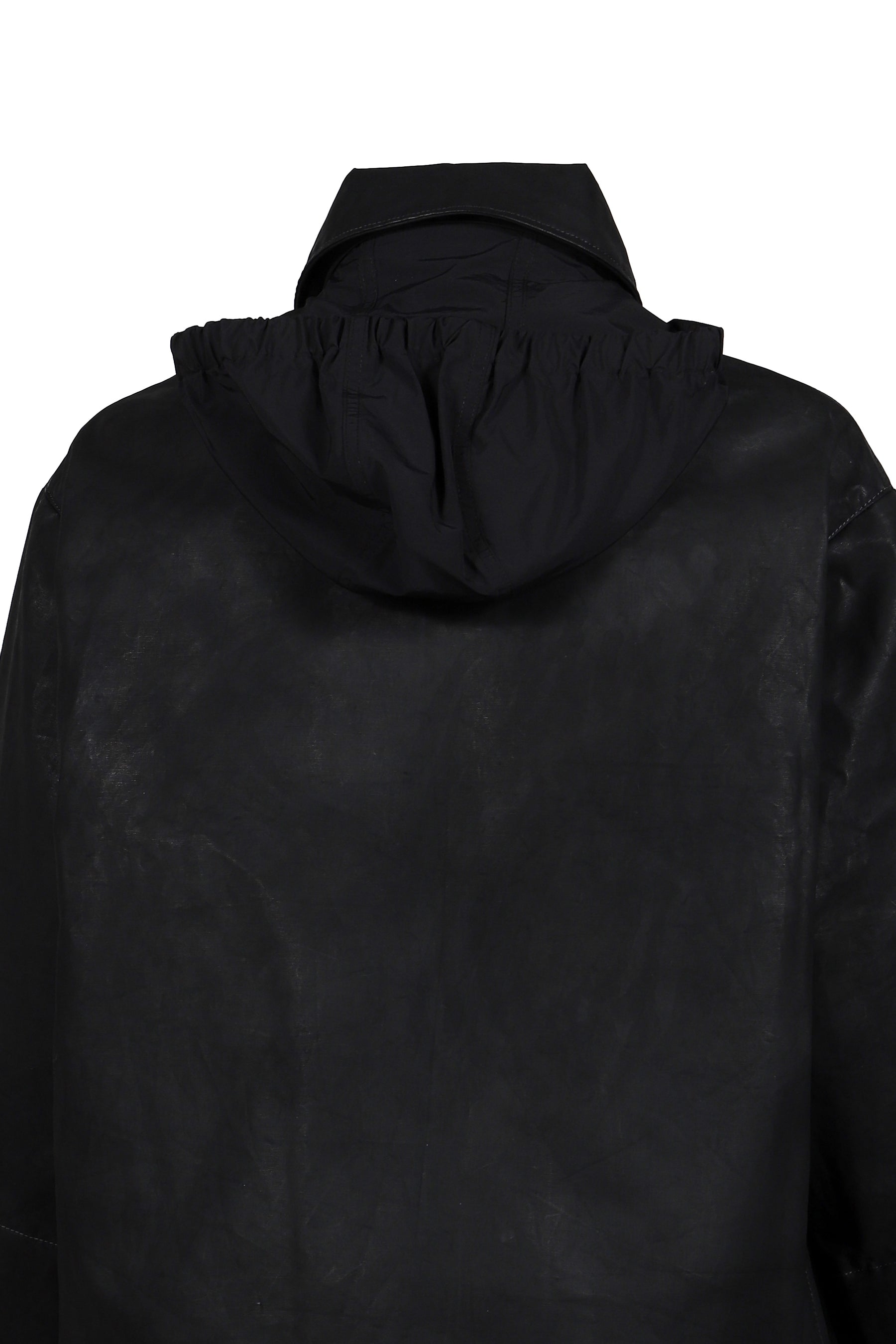 SHORT RAIN JACKET / ONYX BK