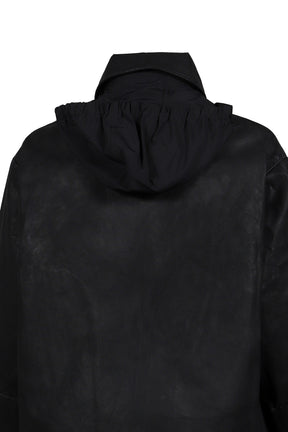 SHORT RAIN JACKET / ONYX BK