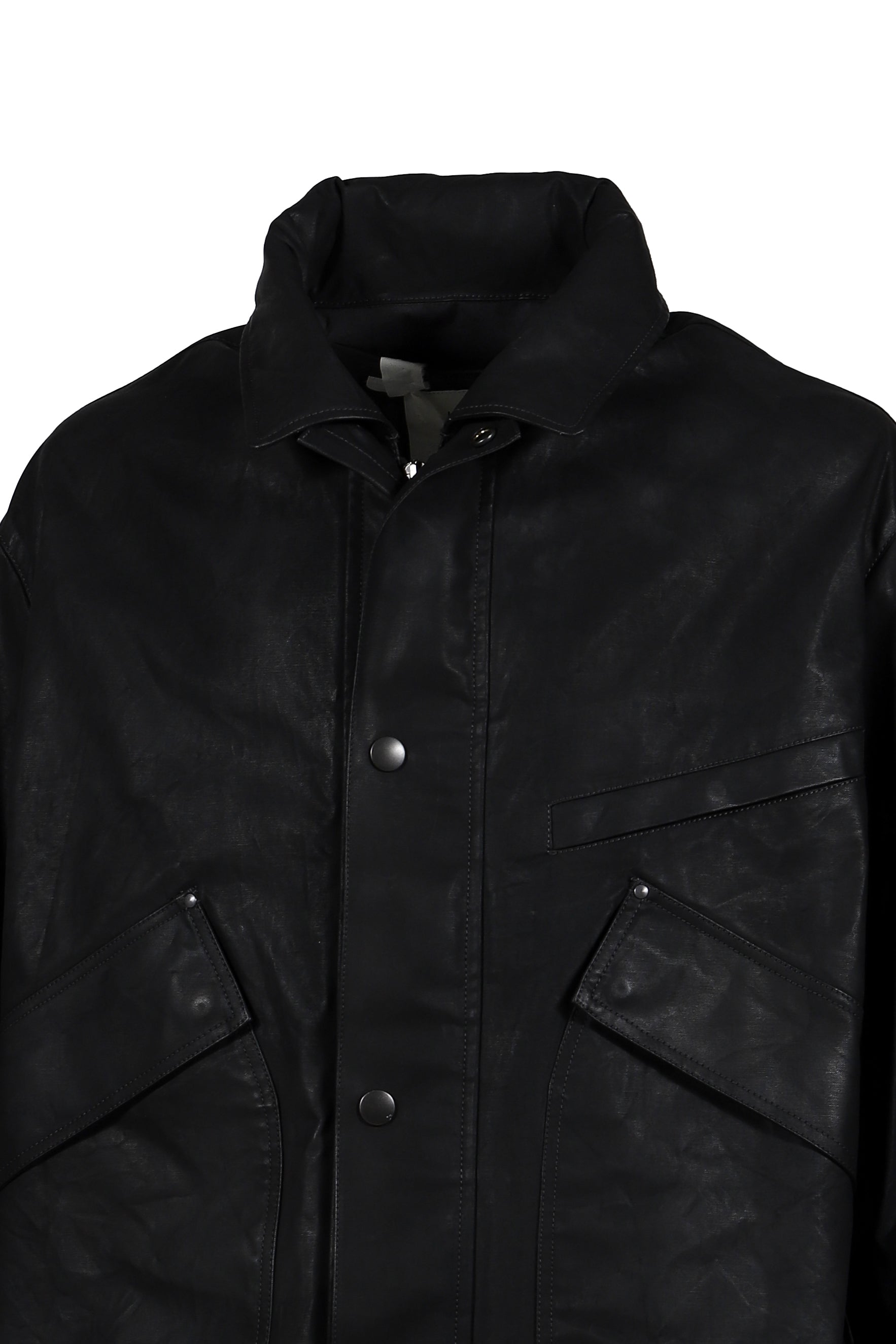 SHORT RAIN JACKET / ONYX BK