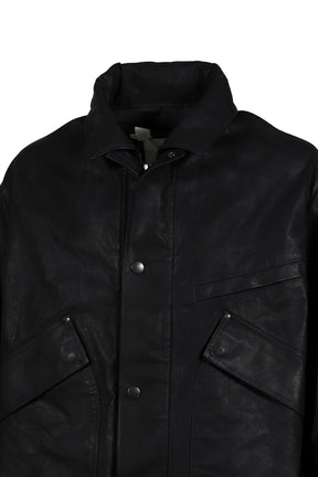 SHORT RAIN JACKET / ONYX BK