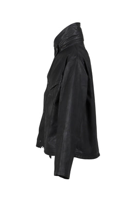 SHORT RAIN JACKET / ONYX BK