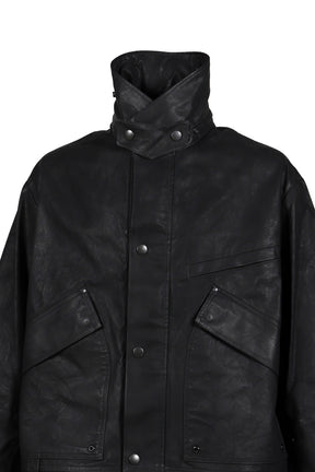SHORT RAIN JACKET / ONYX BK