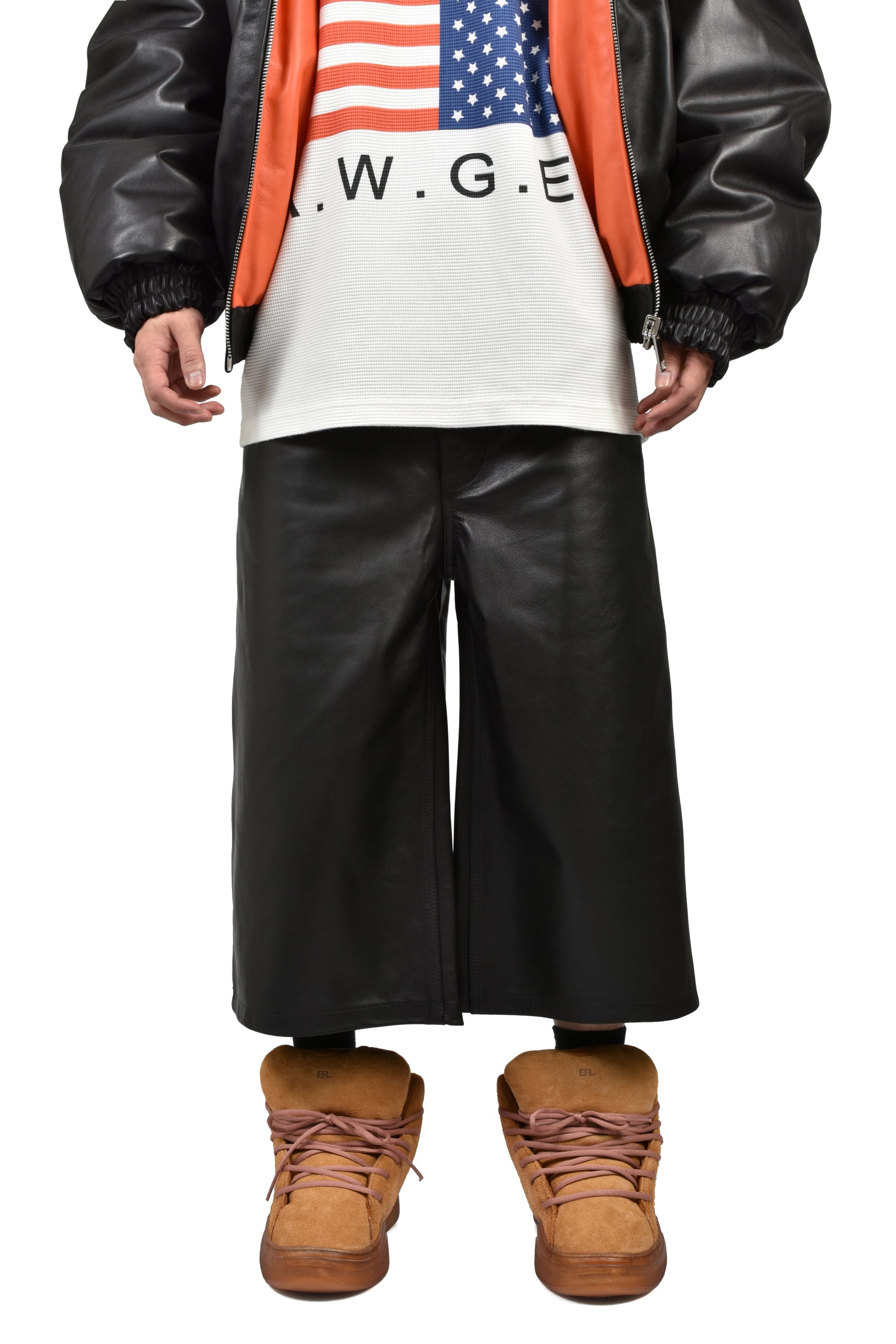 BAGGY LONG SHORTS / BLK