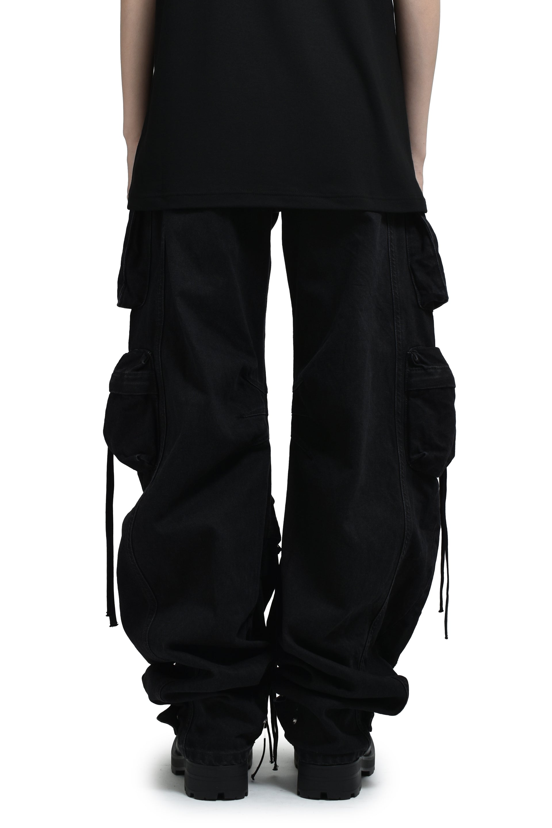 THE ATTICO LONG PANT / BLK