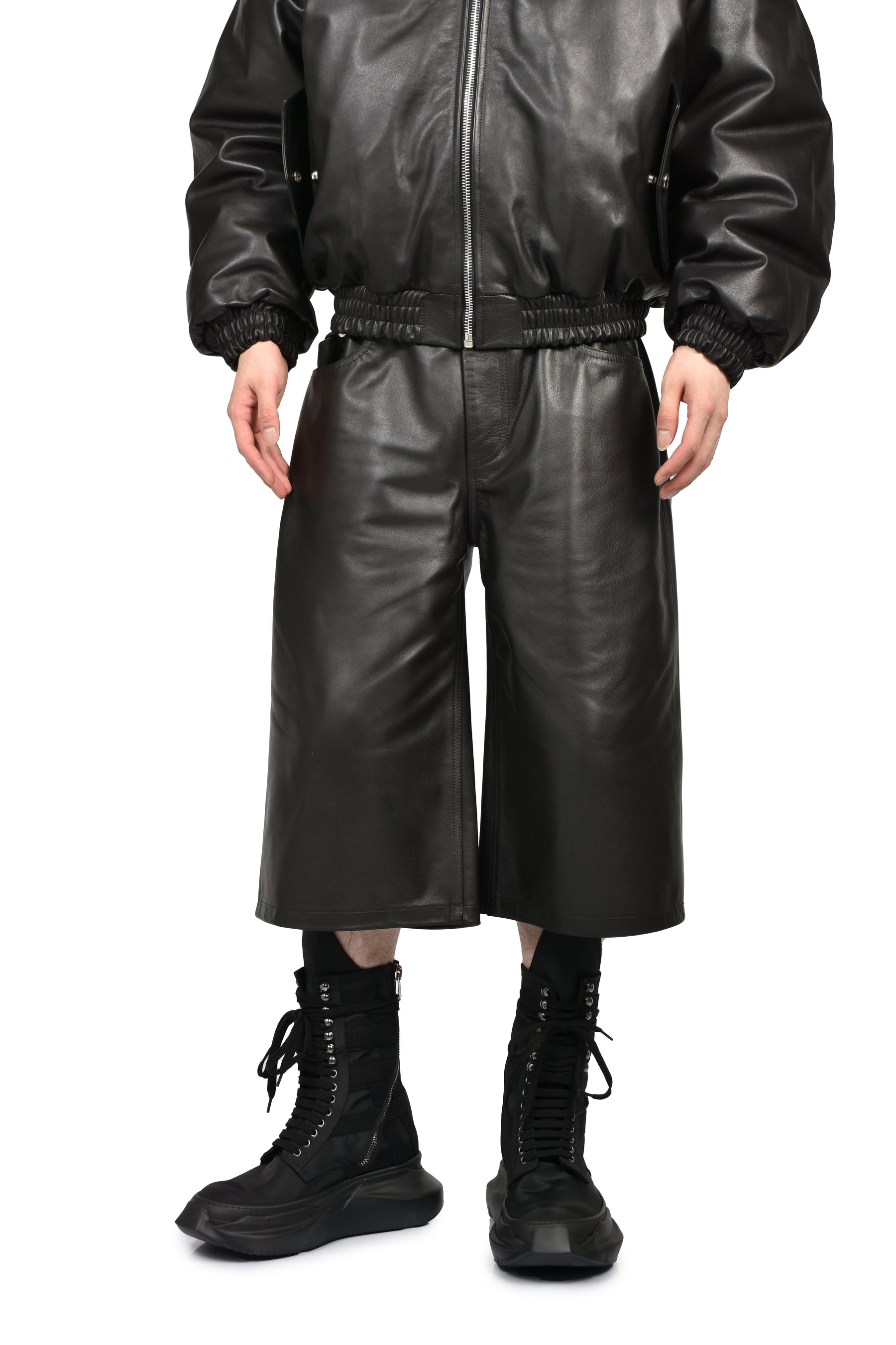 BAGGY LONG SHORTS / BLK