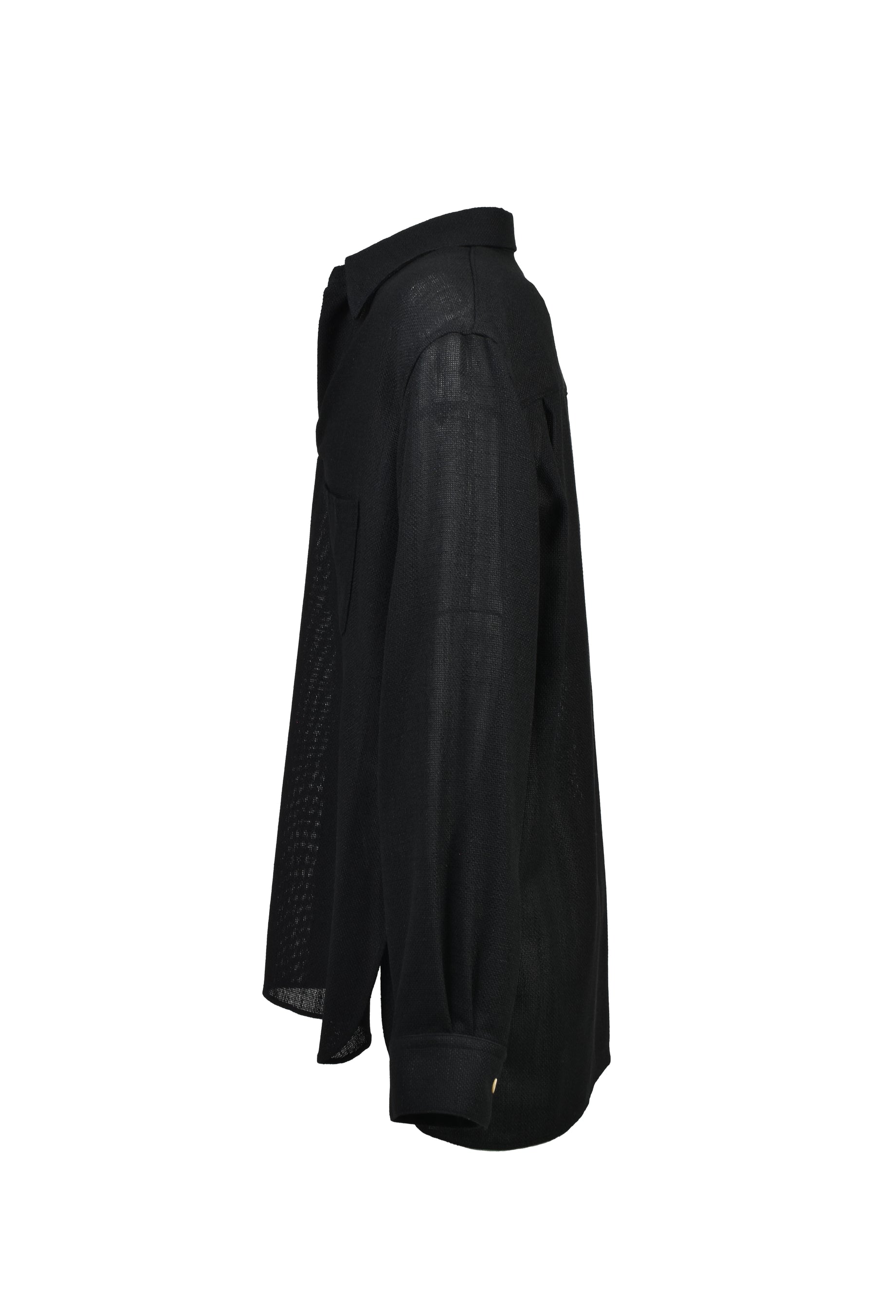 NICE MATERIAL TOPS / BLACK