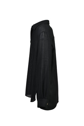 NICE MATERIAL TOPS / BLACK