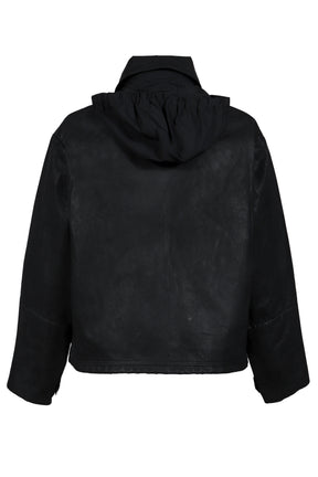 SHORT RAIN JACKET / ONYX BK