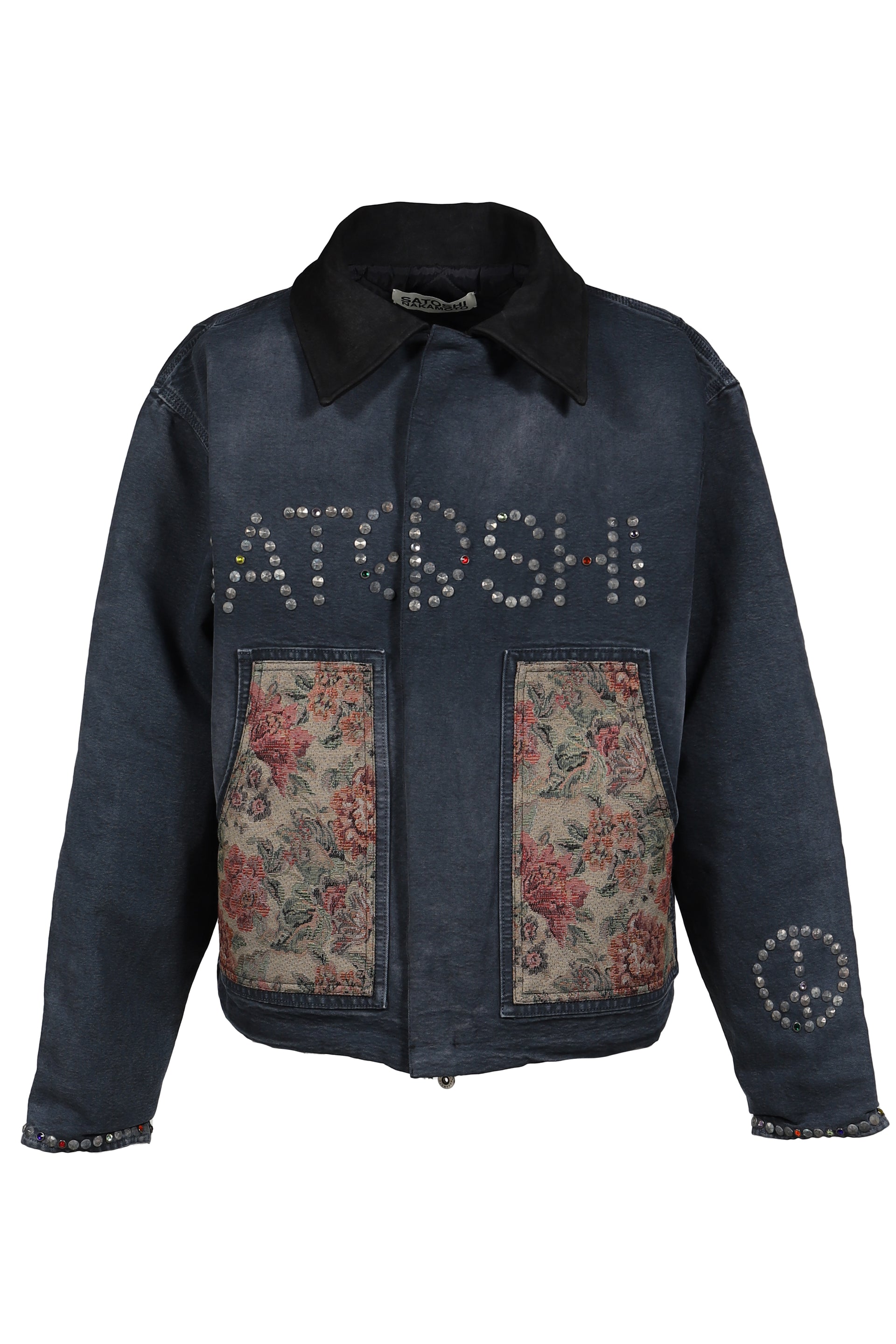 SATOSHI 9 TO 5 WORK JACKET / WASHED BLK