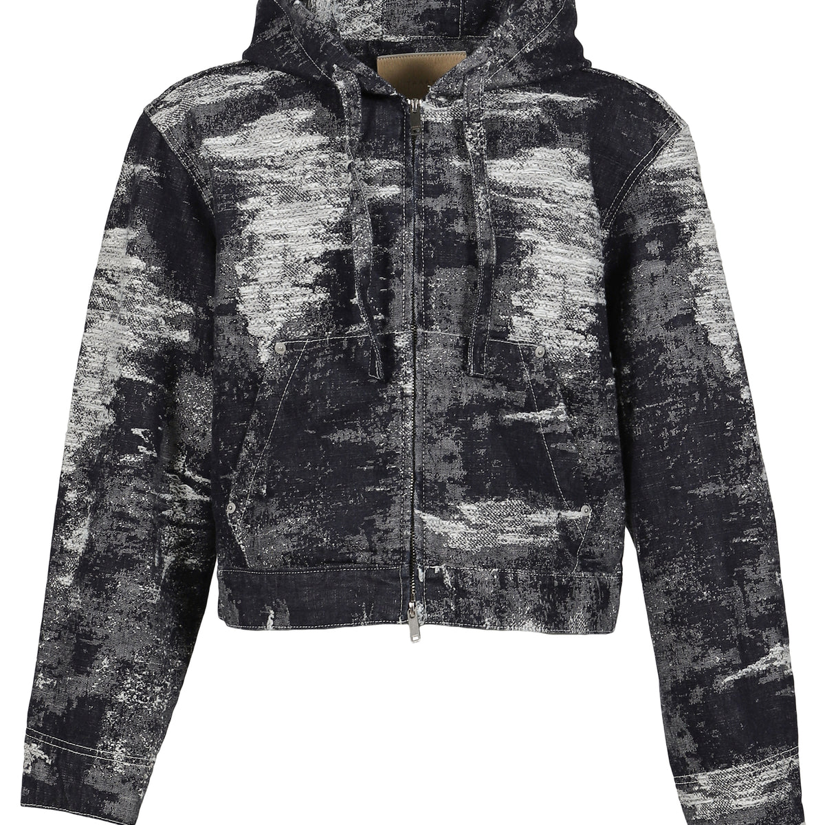 TAAKK ターク SS26 DENIM HOODIE / ONE WASH - NUBIAN ヌビアン