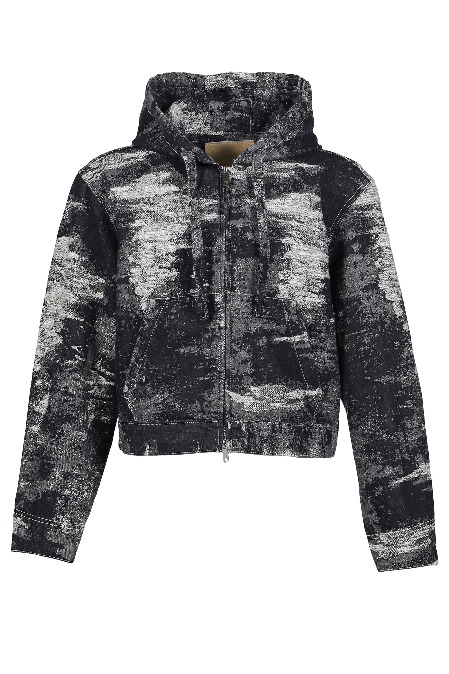 DENIM HOODIE / ONE WASH