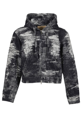 DENIM HOODIE / ONE WASH