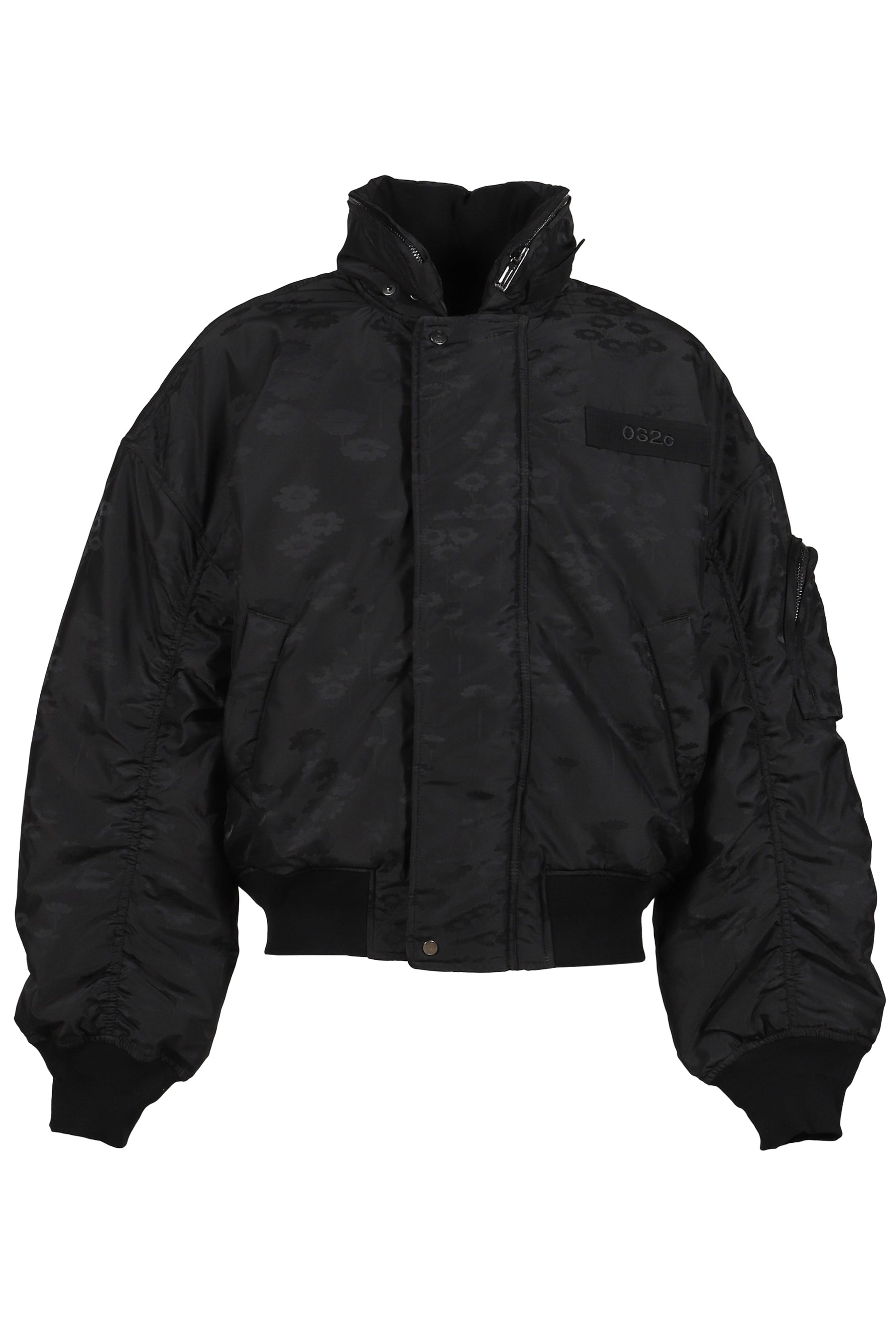 032c ゼロスリーツーシー FW25 MELTING DAISIES'' BOMBER / BLK