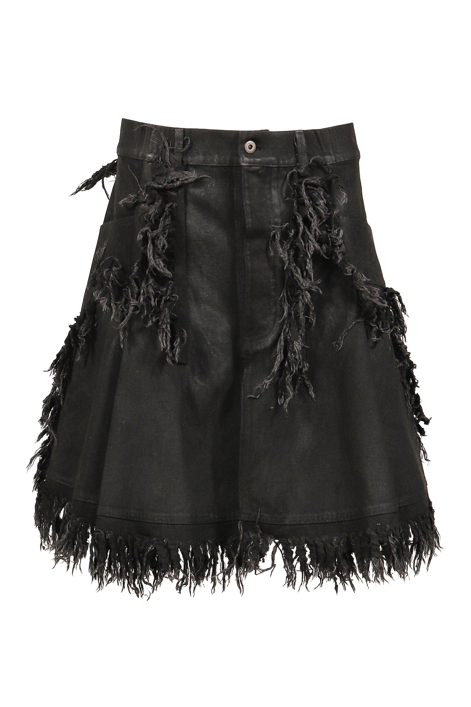 SHRED SKIRT PANTS / BLACK