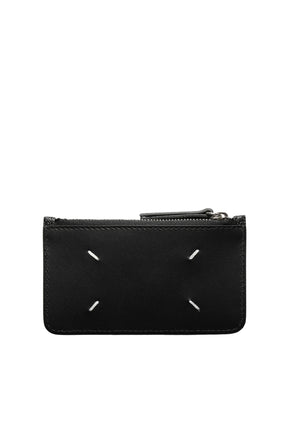 Maison Margiela CARD HOLDER ZIP EW / BLK