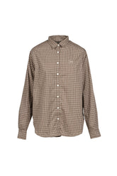 G CLASSIC EMBROIDERED BUTTON-UP SHIRT / BRW