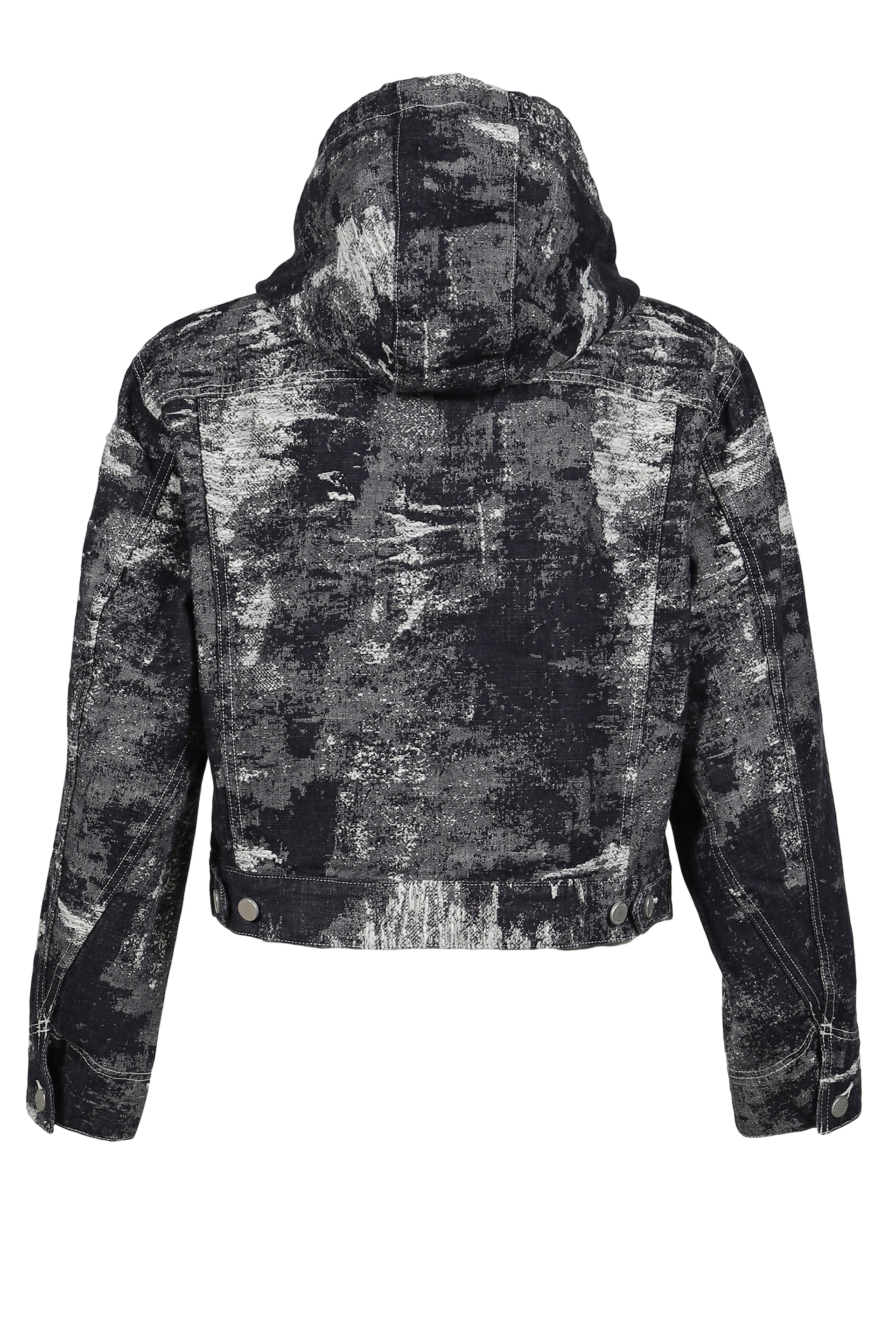 DENIM HOODIE / ONE WASH