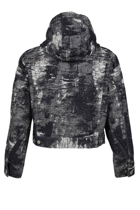 DENIM HOODIE / ONE WASH