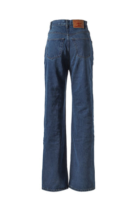 EVERGREEN CUT OUT JEANS / BLU