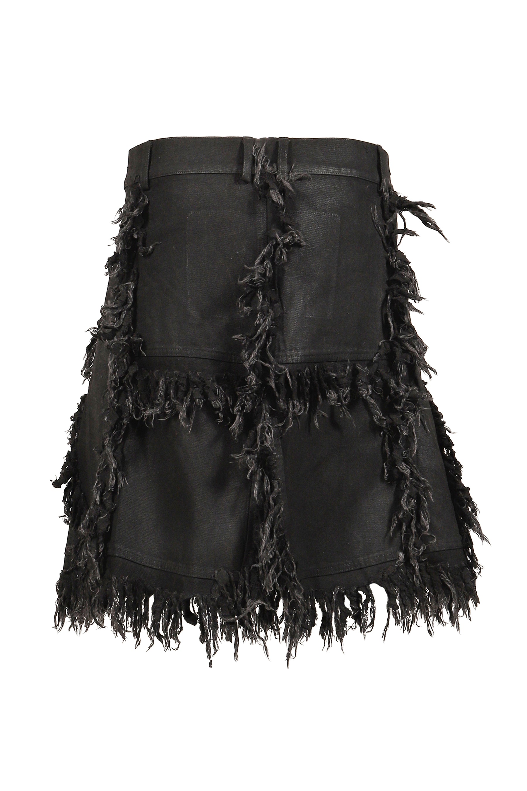 SHRED SKIRT PANTS / BLACK