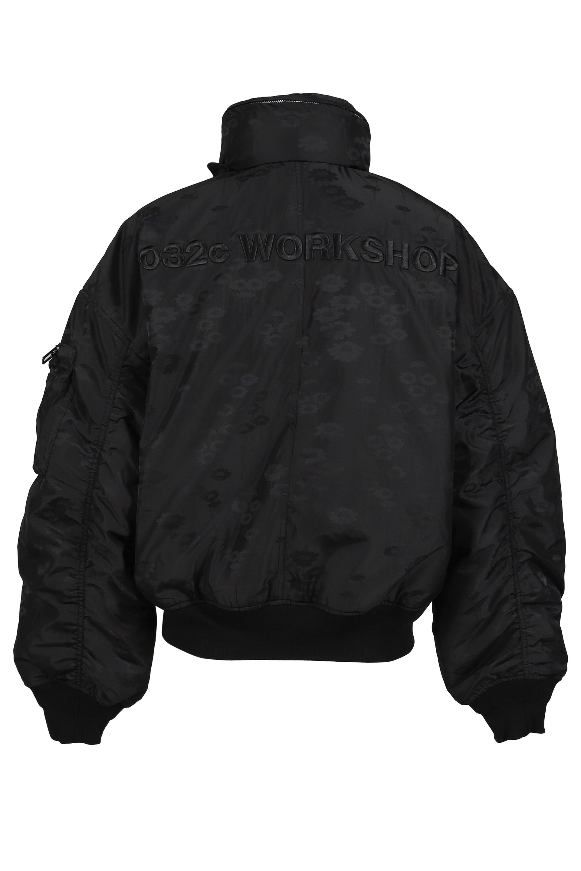 MELTING DAISIES'' BOMBER / BLK