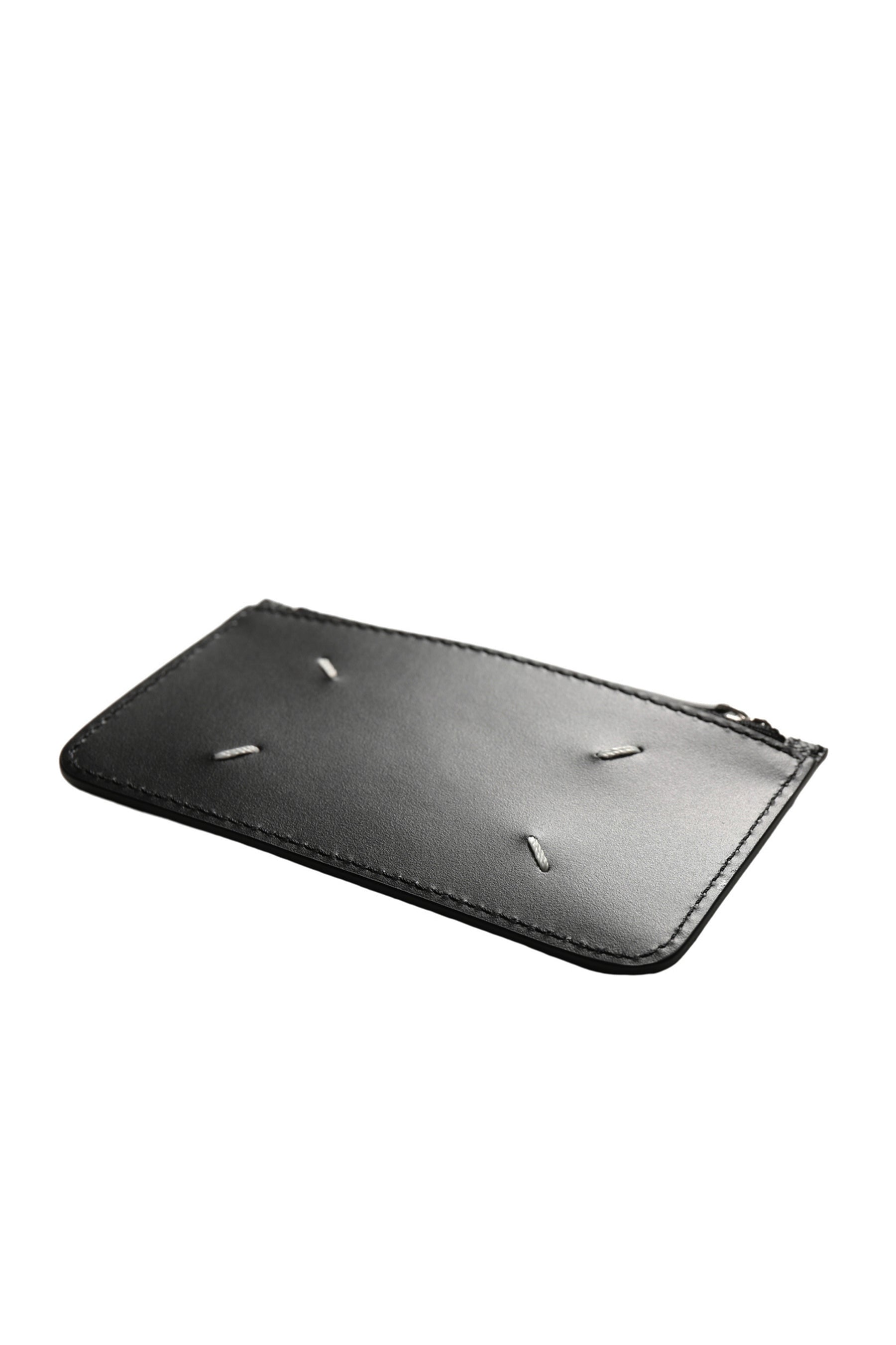 Maison Margiela メゾンマルジェラ SS26 CARD HOLDER ZIP EW / BLK