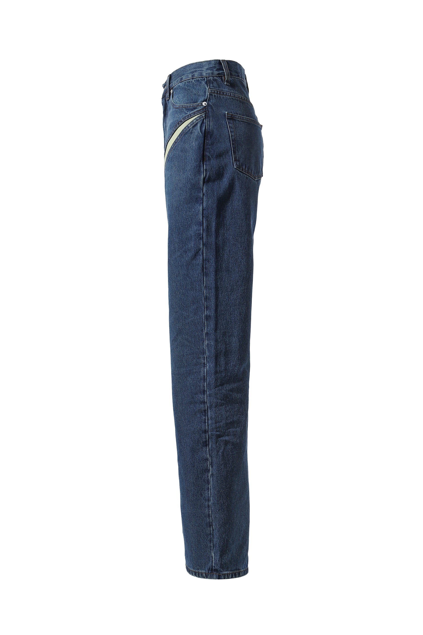 EVERGREEN CUT OUT JEANS / BLU