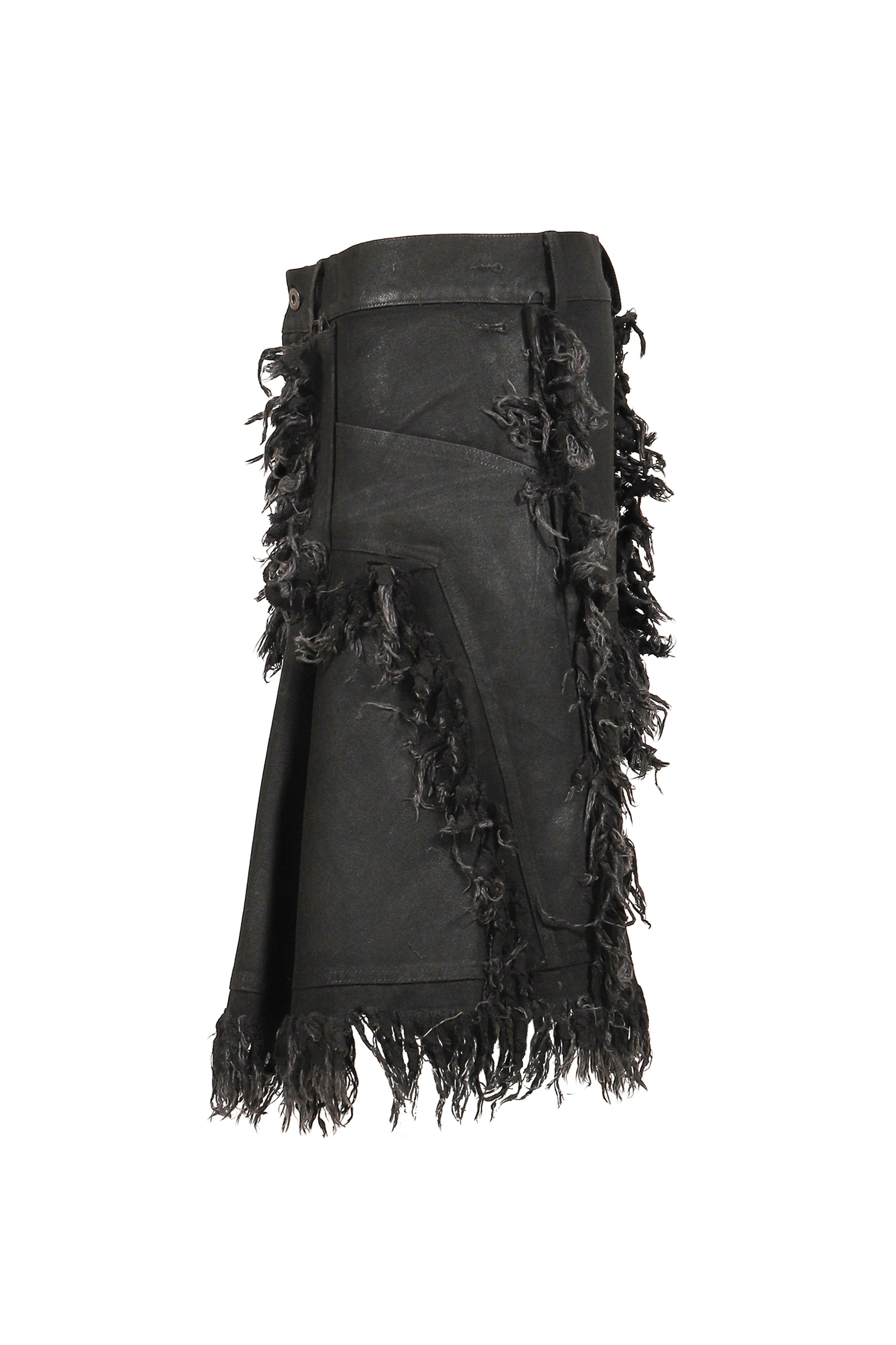 SHRED SKIRT PANTS / BLACK