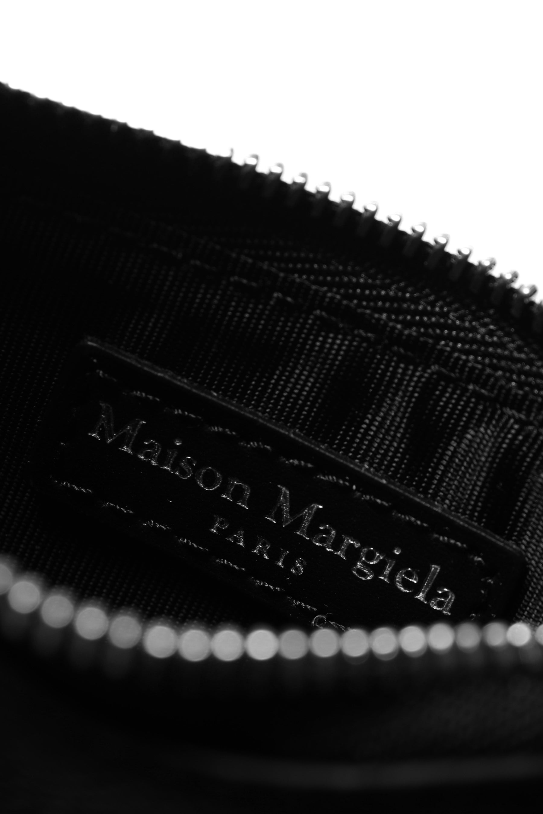 Maison Margiela メゾンマルジェラ SS26 CARD HOLDER ZIP EW / BLK