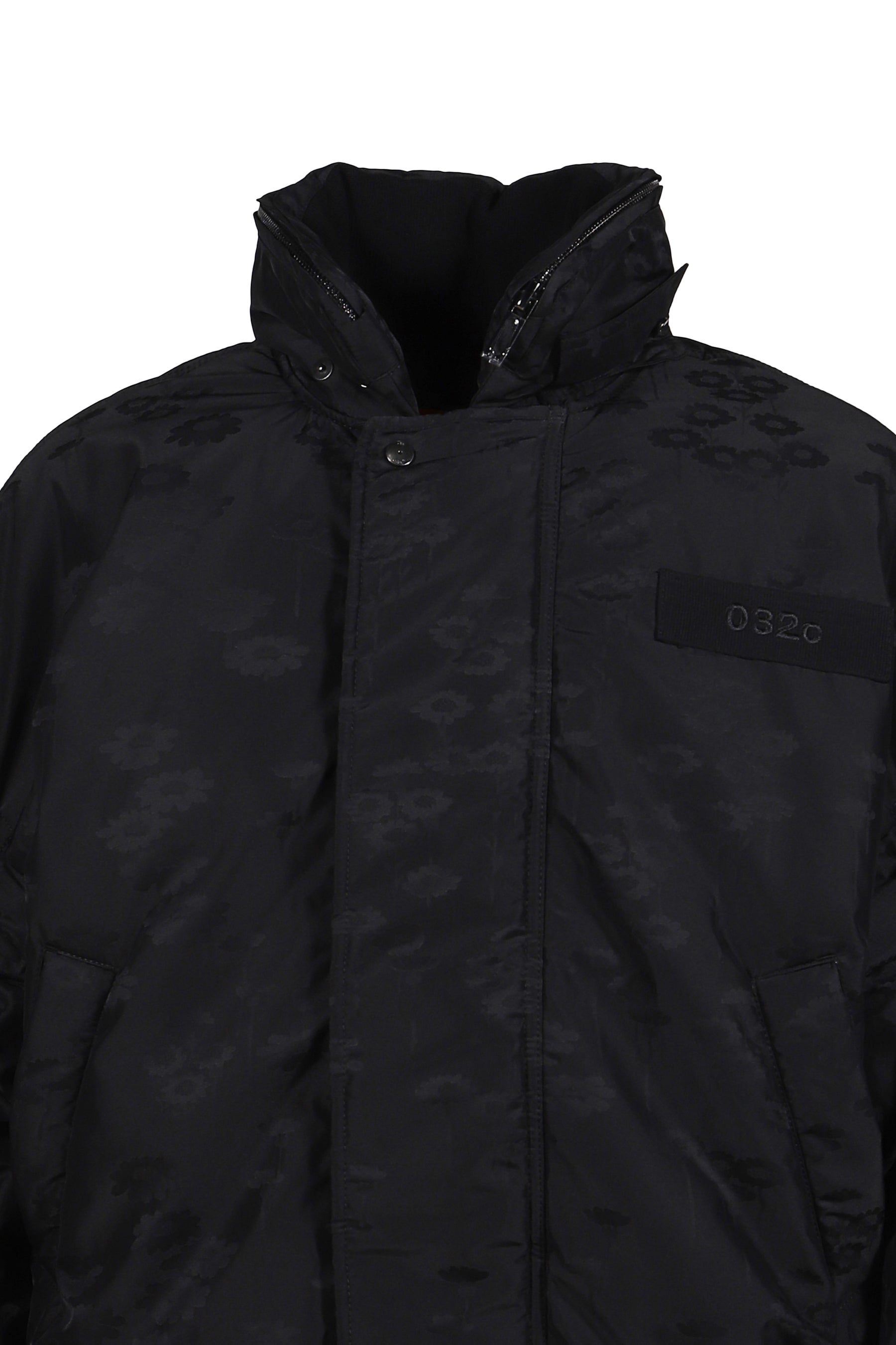 MELTING DAISIES'' BOMBER / BLK