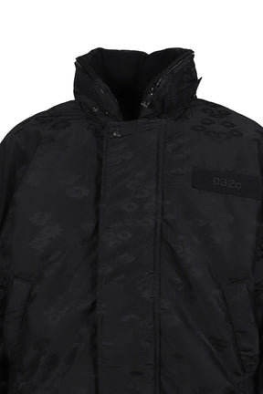 MELTING DAISIES'' BOMBER / BLK