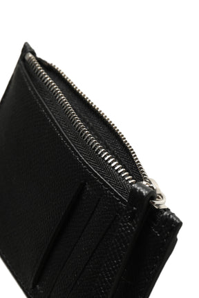 CARD HOLDER ZIP NEW / BLACK