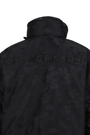 MELTING DAISIES'' BOMBER / BLK