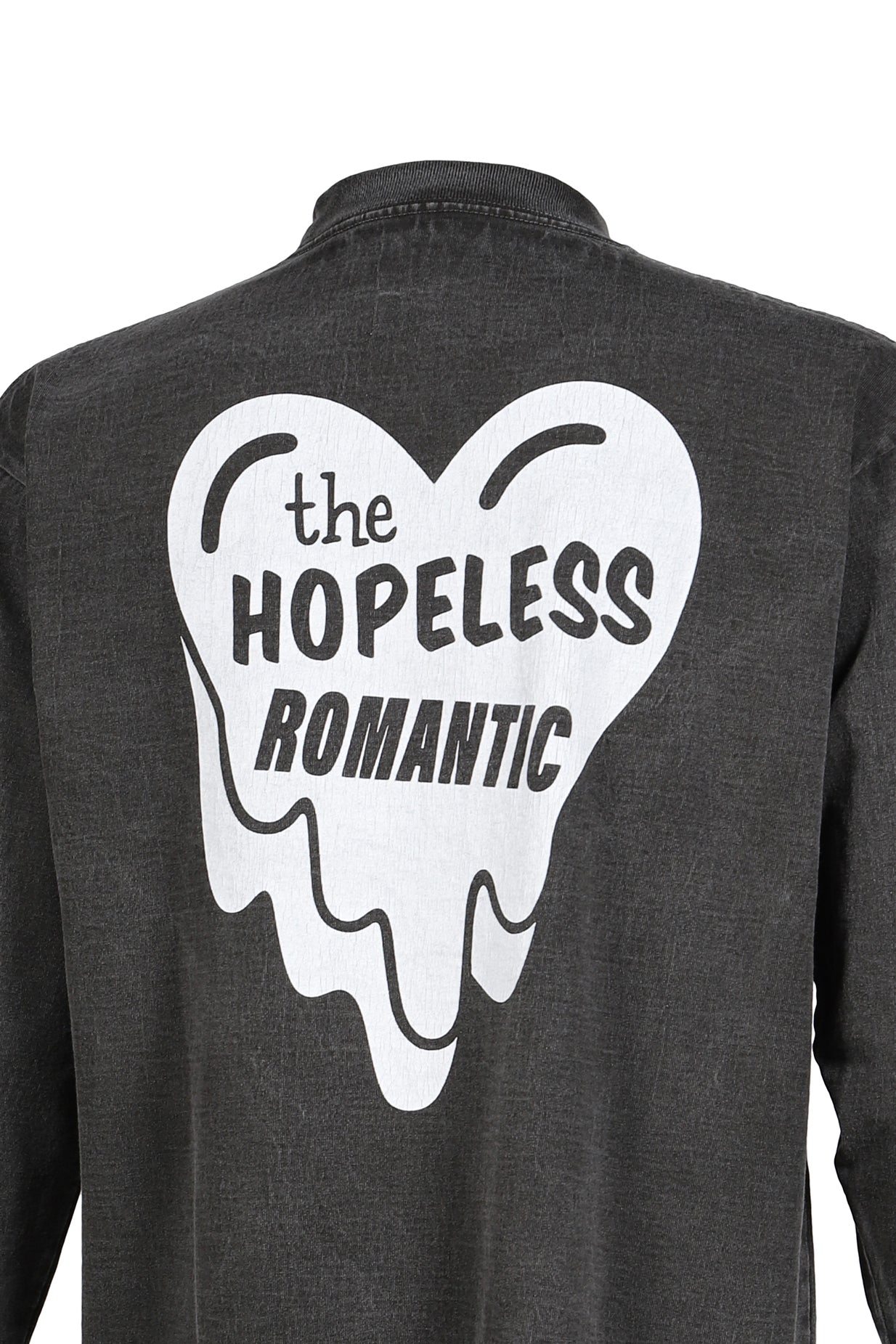 EU HEART L/S TEE / BLK