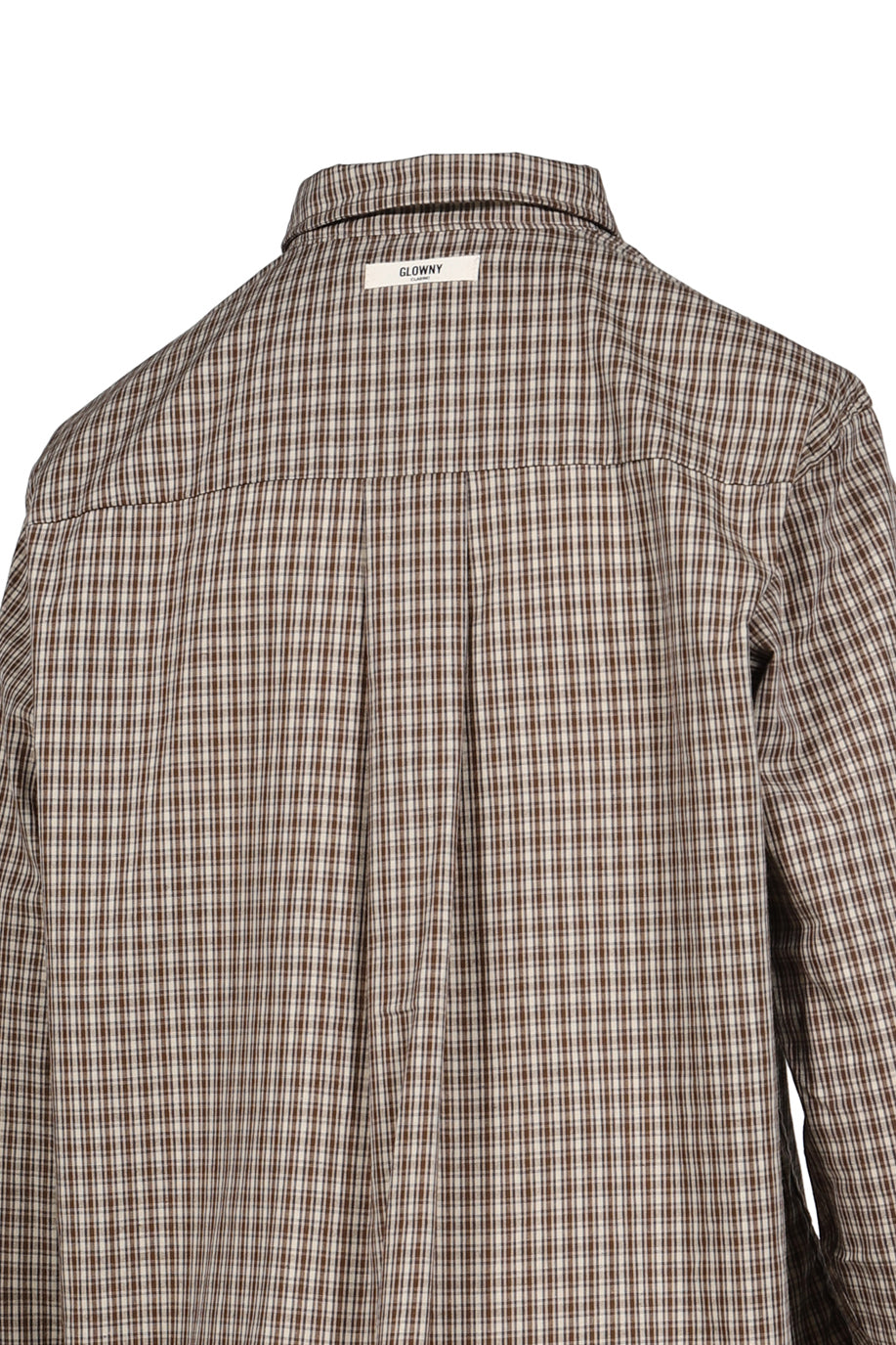 G CLASSIC EMBROIDERED BUTTON-UP SHIRT / BRW