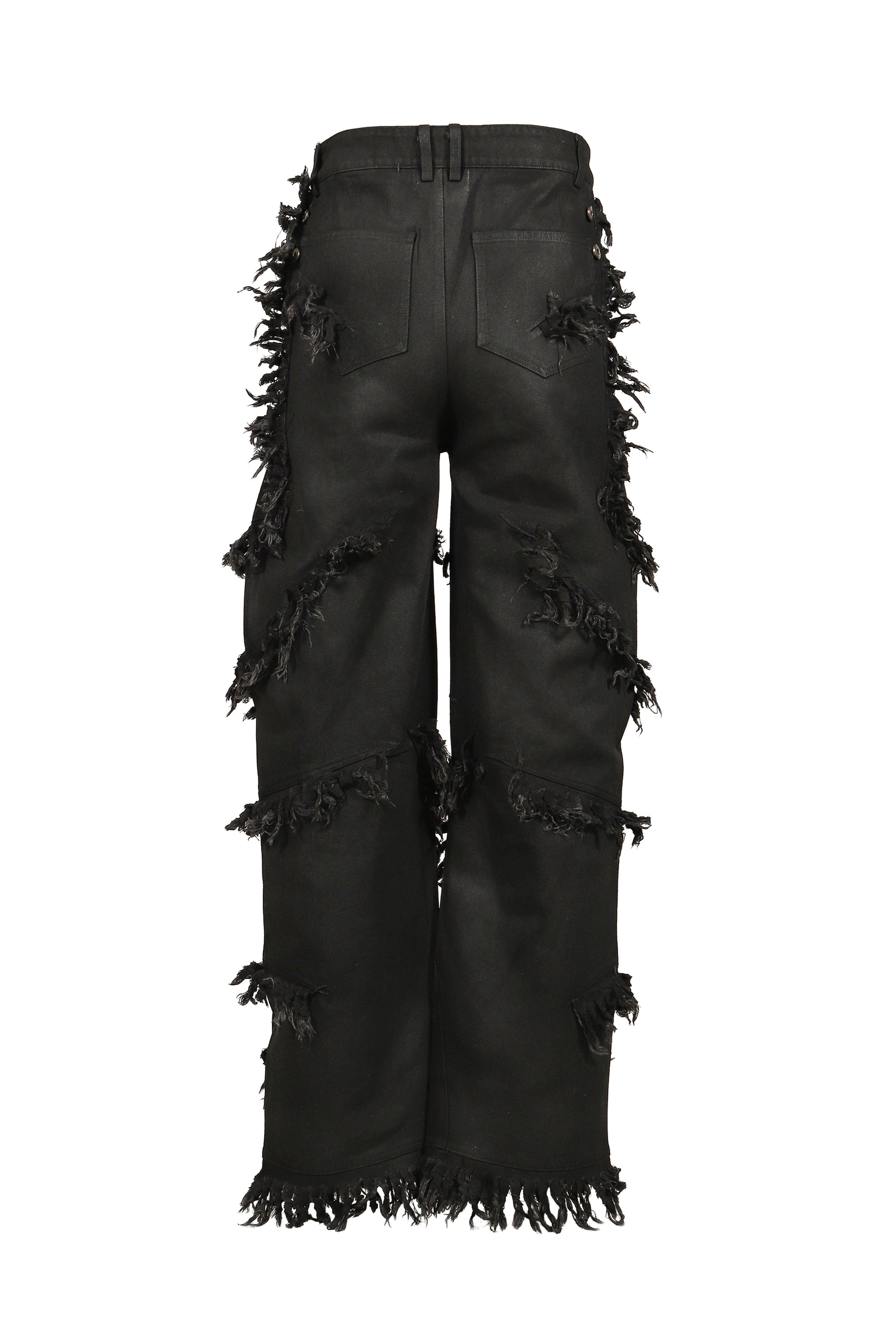 SHRED SKIRT PANTS / BLACK