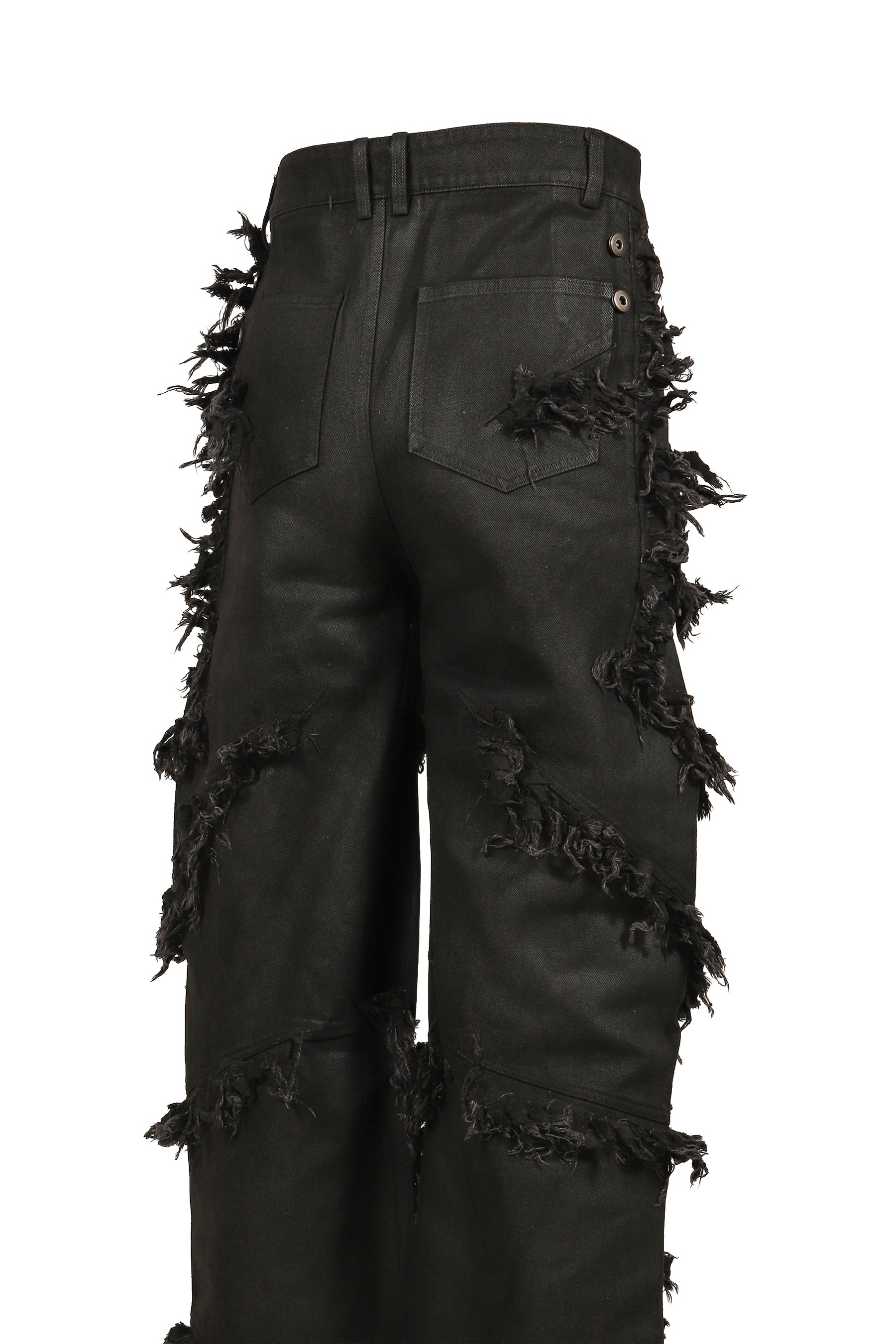 SHRED SKIRT PANTS / BLACK