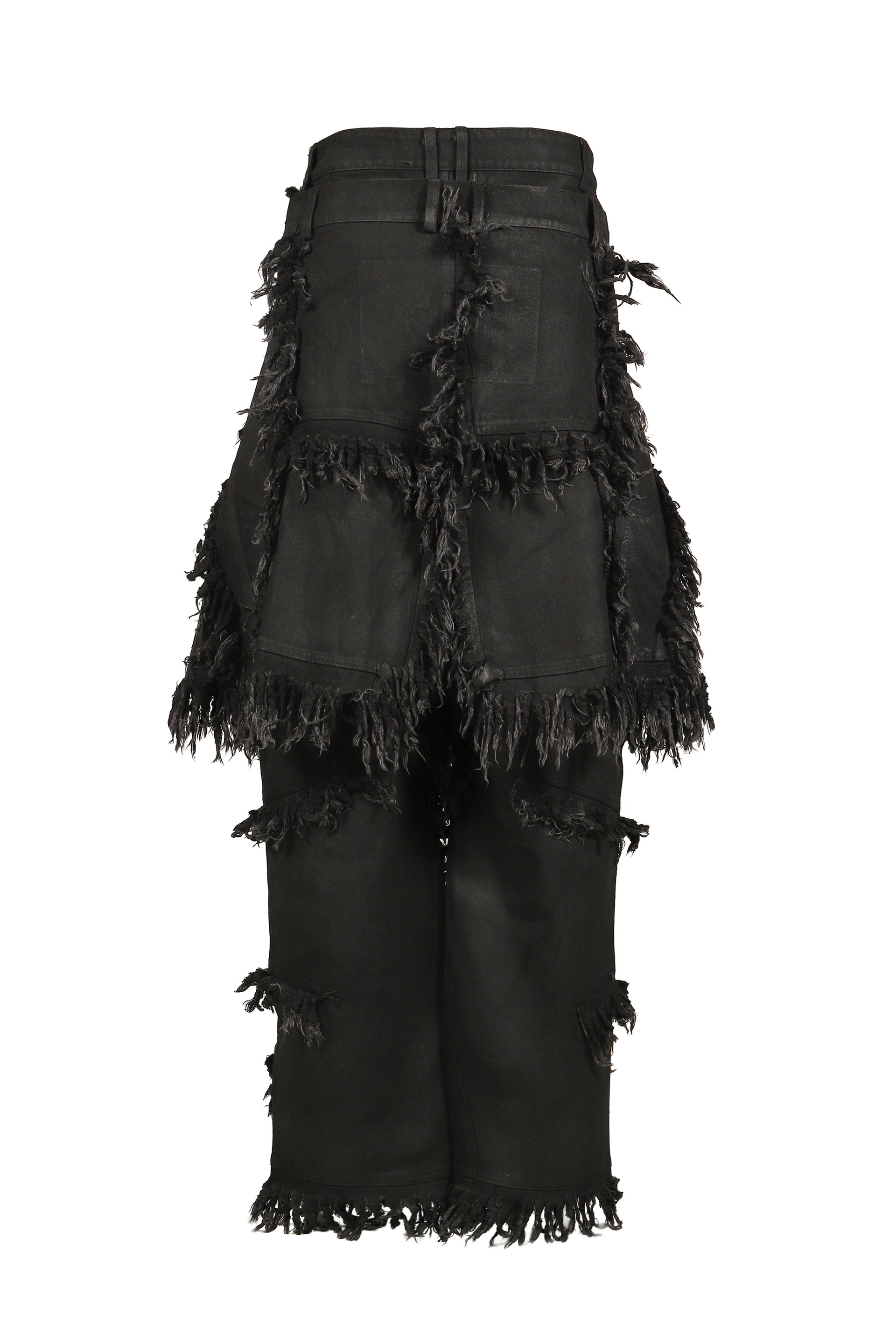 SHRED SKIRT PANTS / BLK