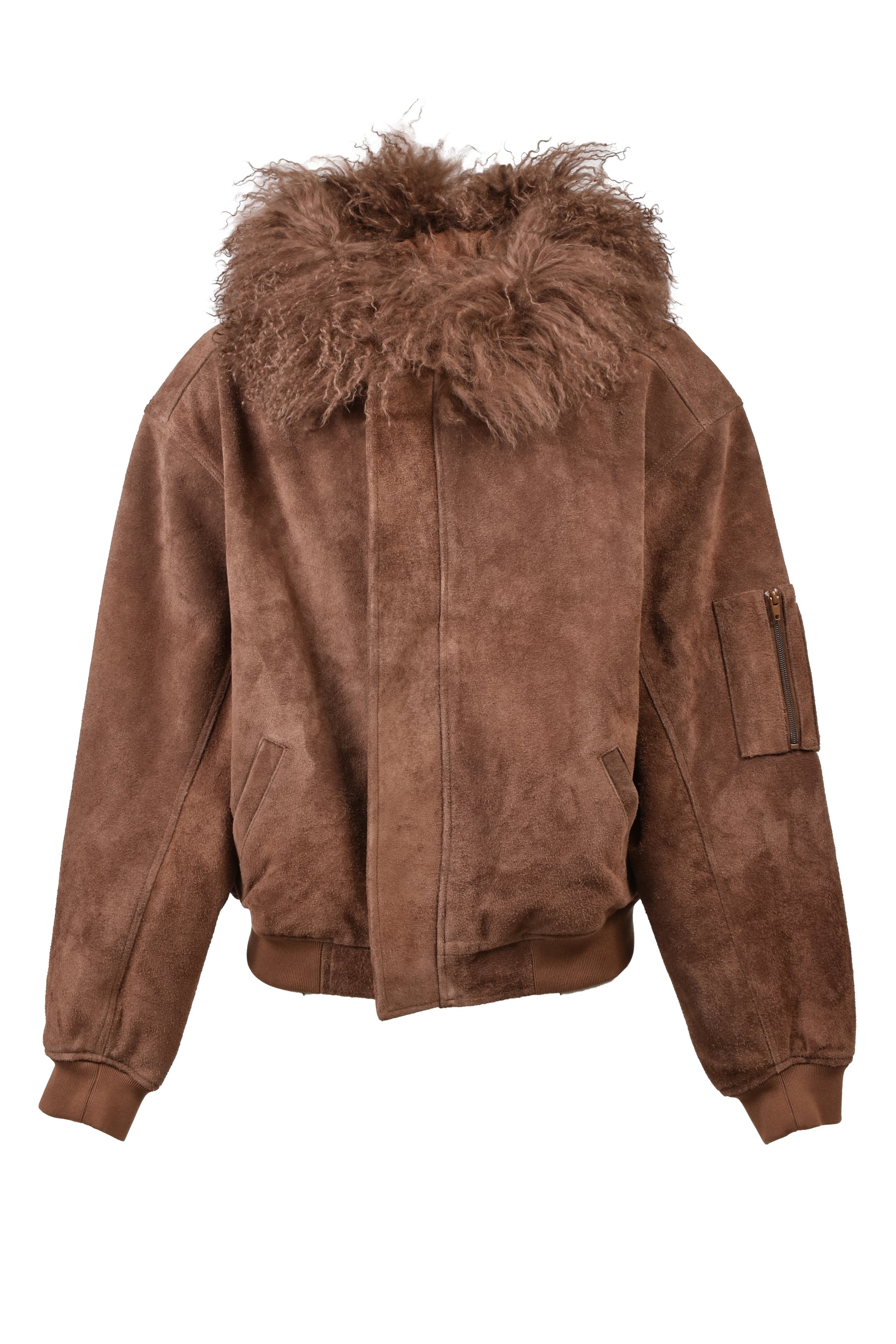 SUEDE BOMBER / BRW