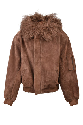 SUEDE BOMBER / BRW