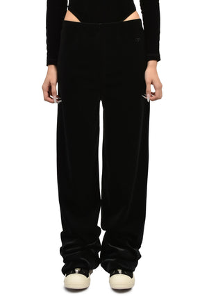 PUSH-UP VELVET PANTS / BLK