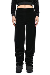 PUSH-UP VELVET PANTS / BLK