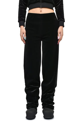 PUSH-UP VELVET PANTS / BLK
