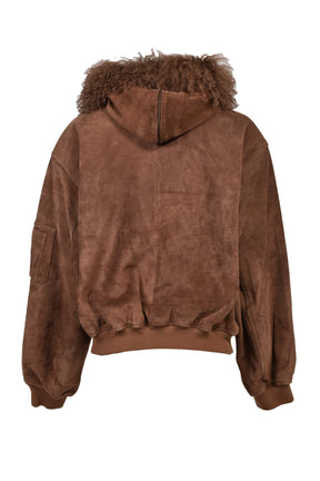 SUEDE BOMBER / BRW