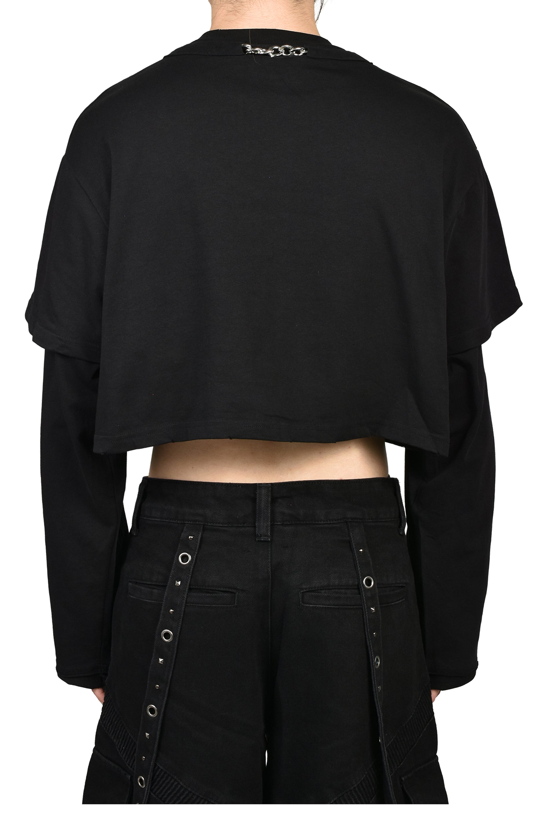 I AM DJ LONGSLEEVE / BLK