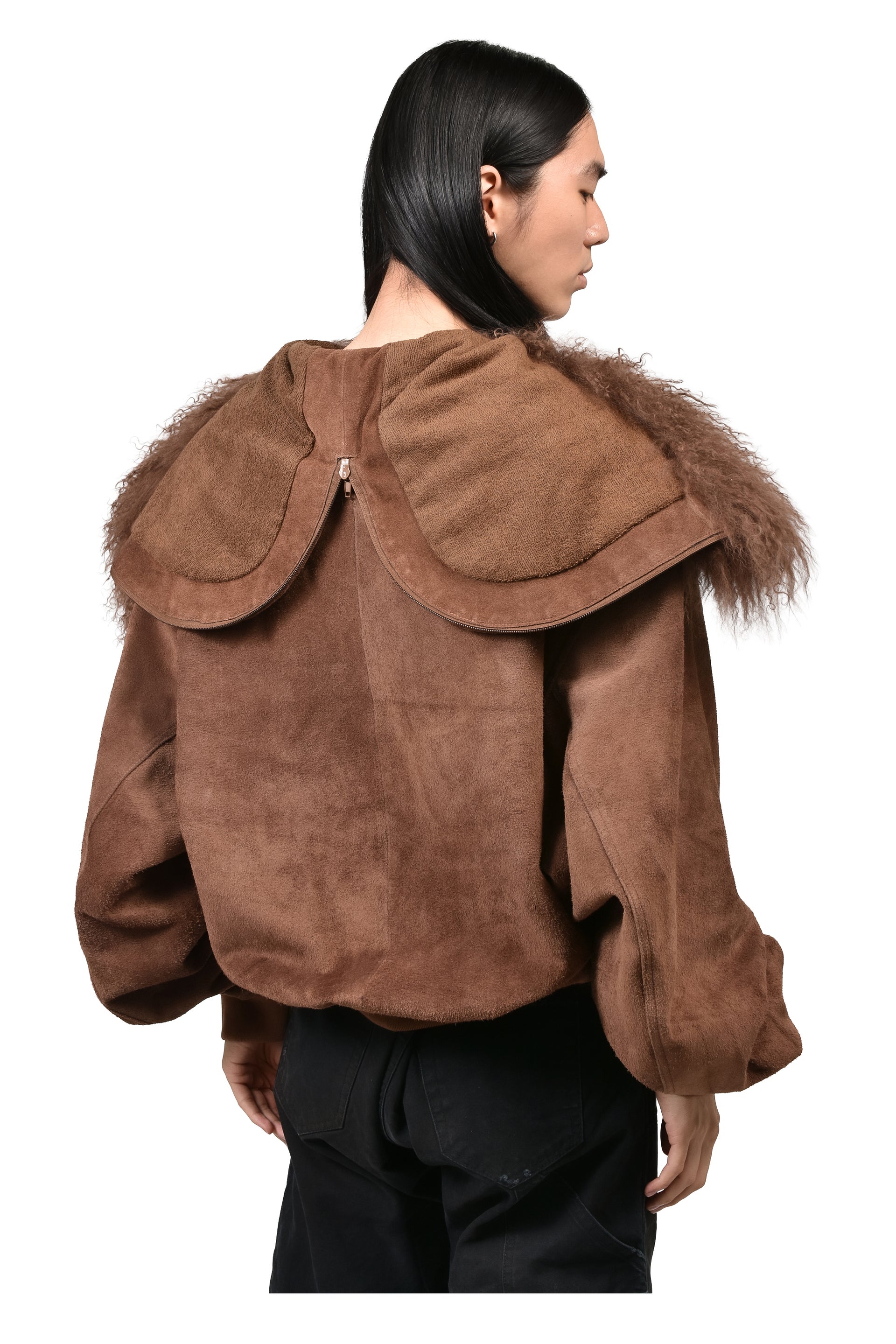 SUEDE BOMBER / BRW
