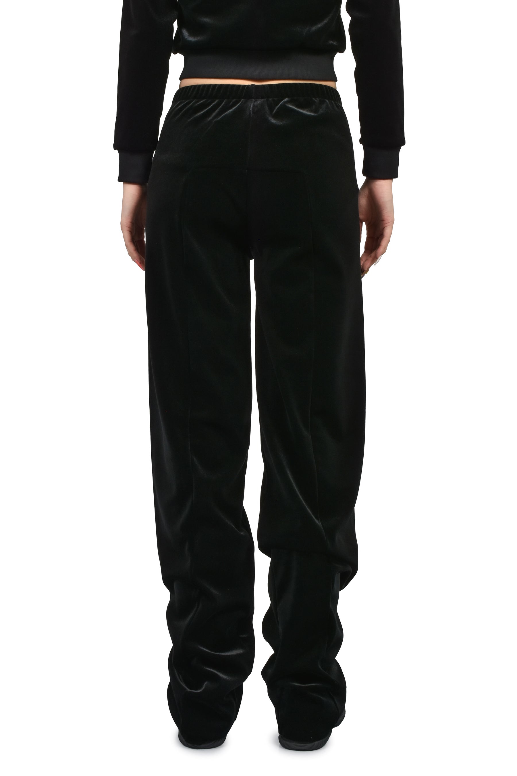 PUSH-UP VELVET PANTS / BLK